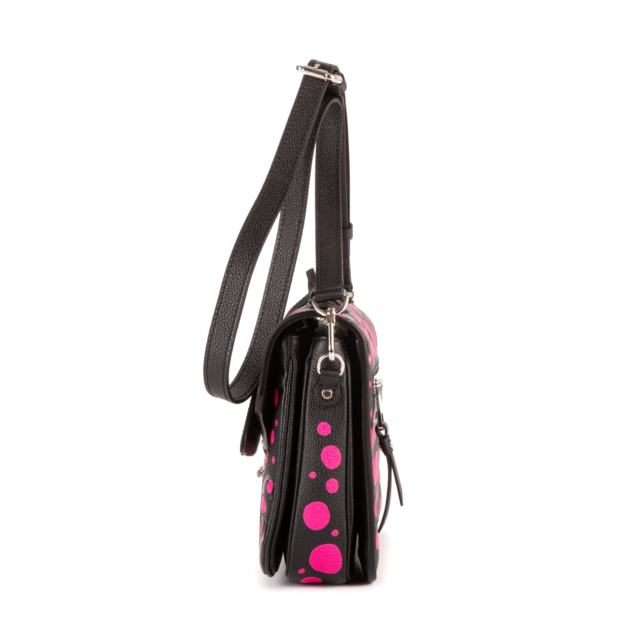 Louis Vuitton - Édition limitée Yayoi Kusama Giant Pochette Metis - Noir/Fuchsia