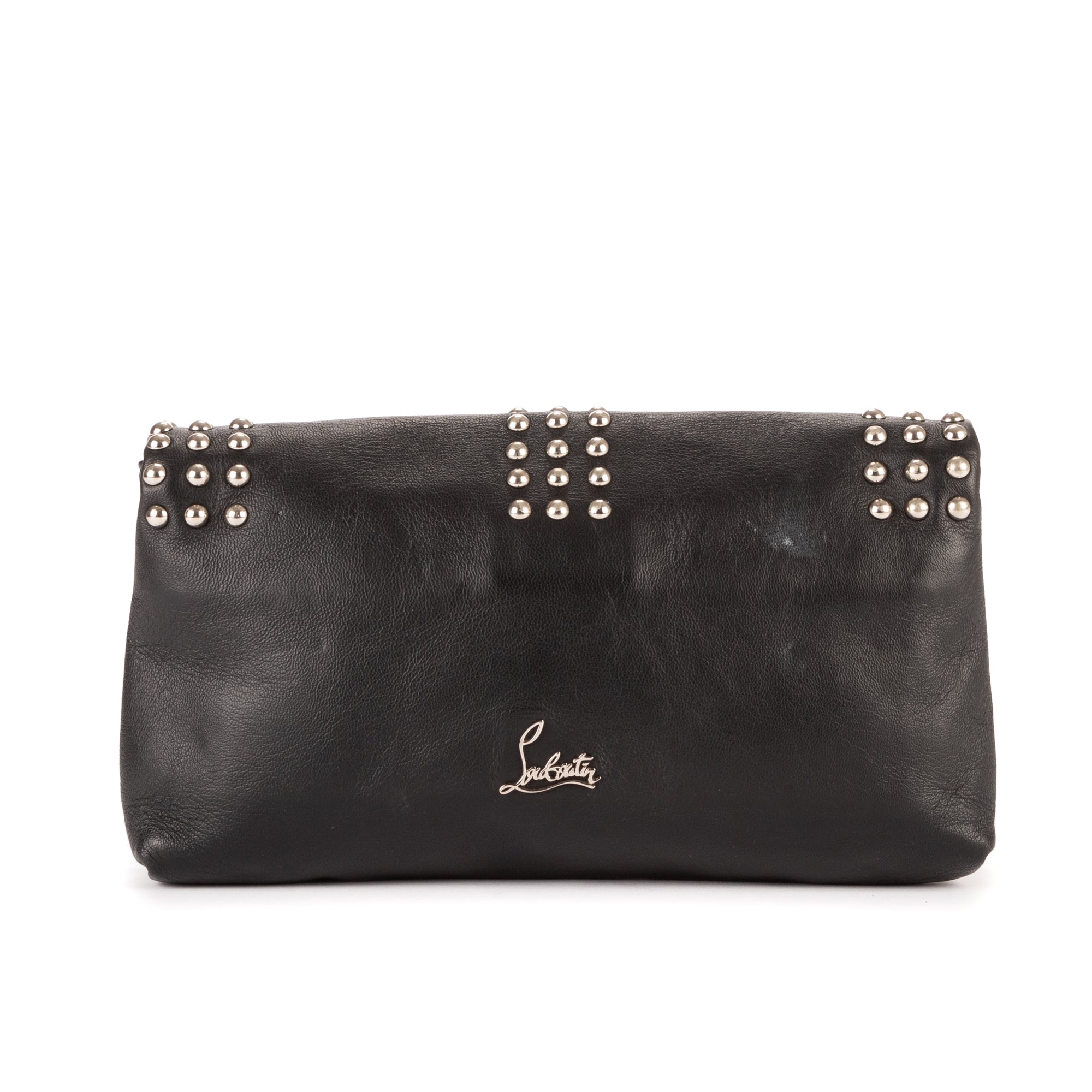 Shoulder Bag Sweet Charity Optic Clutch Black Studded bow embelishment