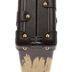 Shoulder Bag Small Trunk PM Black Smooth Canvas