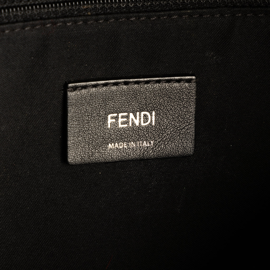 Sac à dos Monstre Nylon noir avec peau de python