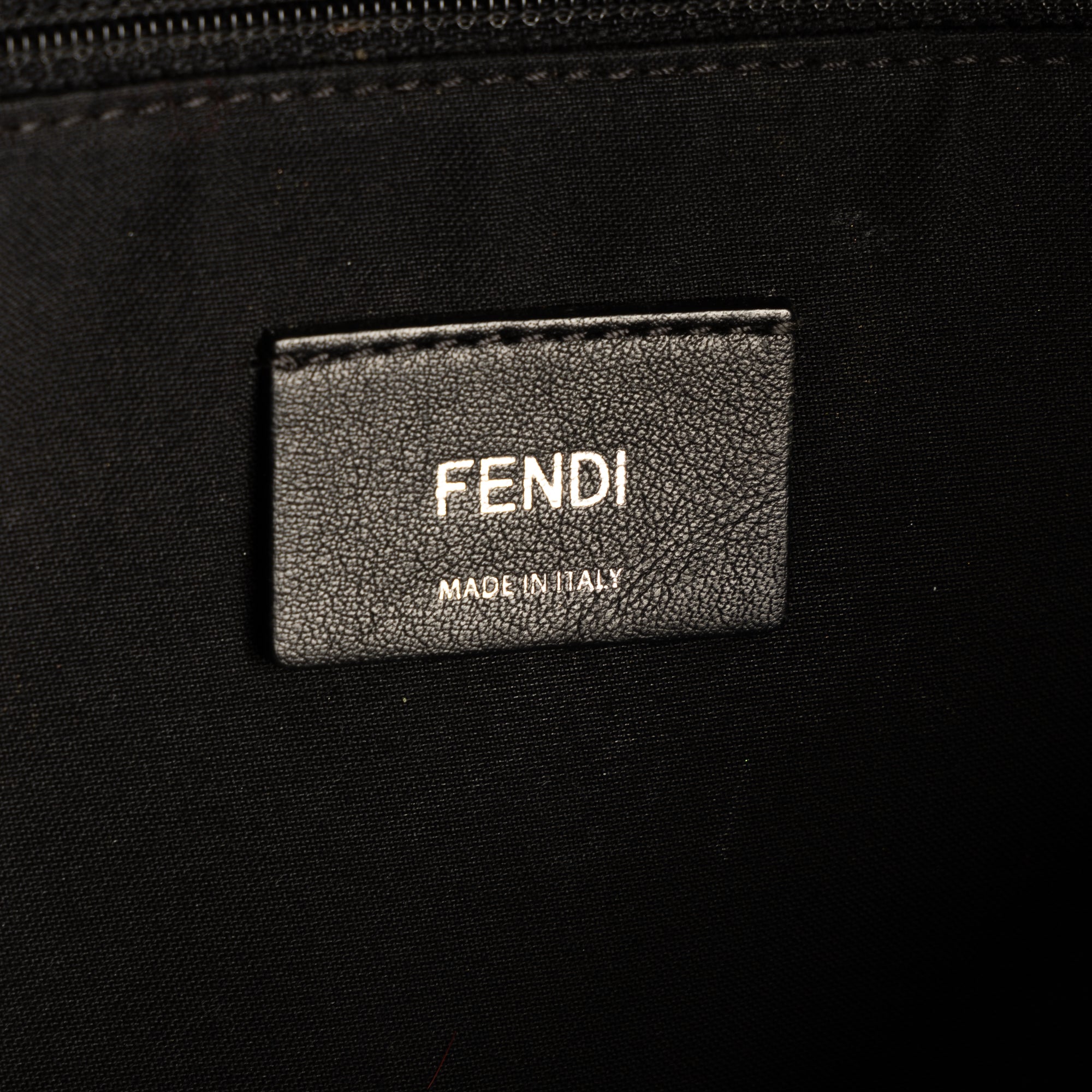Sac à dos Monstre Nylon noir avec peau de python