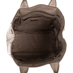 Bolso de Hombro Canapa Piel Suave Color Topo