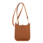 Sac Bandoulière Evelyne 16 Cuir Togo Marron