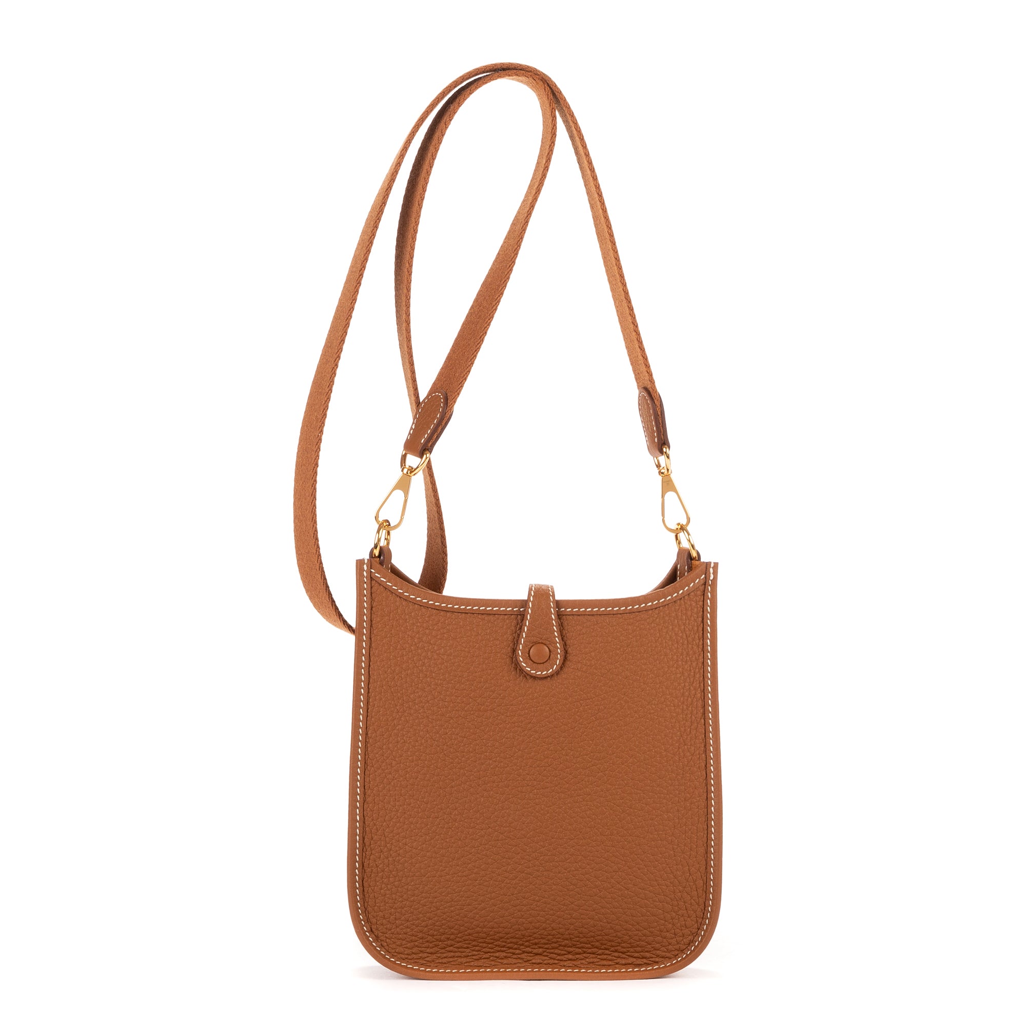 Shoulder Bag Evelyne 16 Brown Togo Leather
