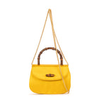 Sac à bandoulière Soirée Jaune Satiné