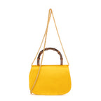 Sac à bandoulière Soirée Jaune Satiné
