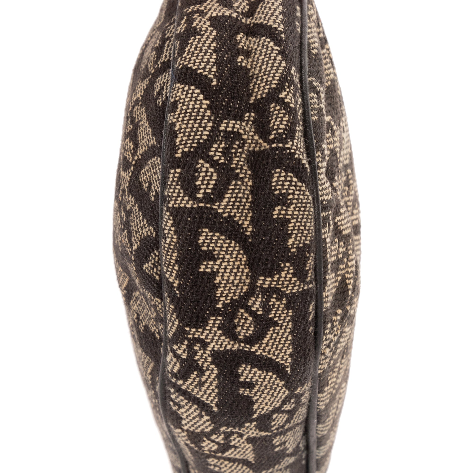 Sac à main Vintage Saddle Noir Toile Oblique Diorissimo