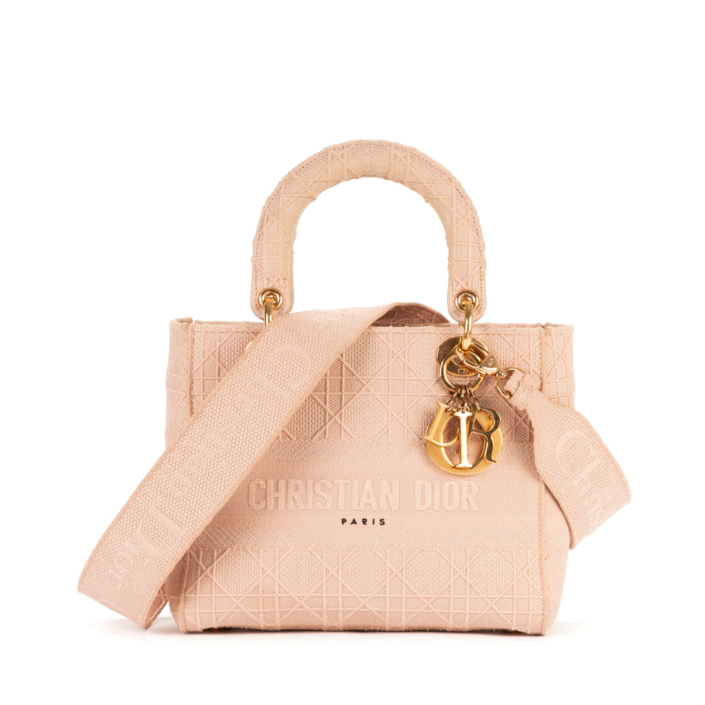 Dior - Édition limitée Lady Dior Lite moyen Mizza - Rose