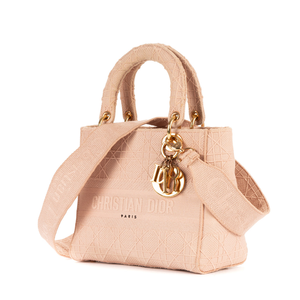 Dior - Édition limitée Lady Dior Lite moyen Mizza - Rose