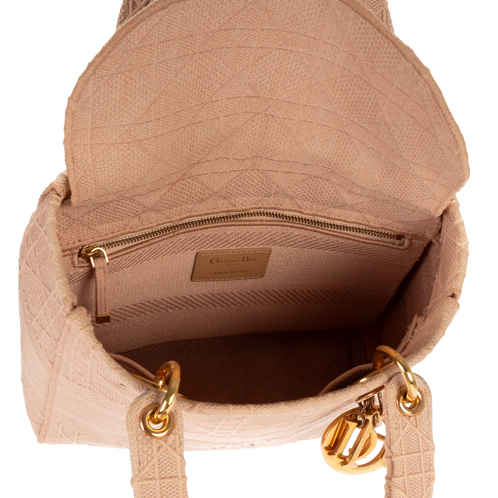 Dior - Édition limitée Lady Dior Lite moyen Mizza - Rose