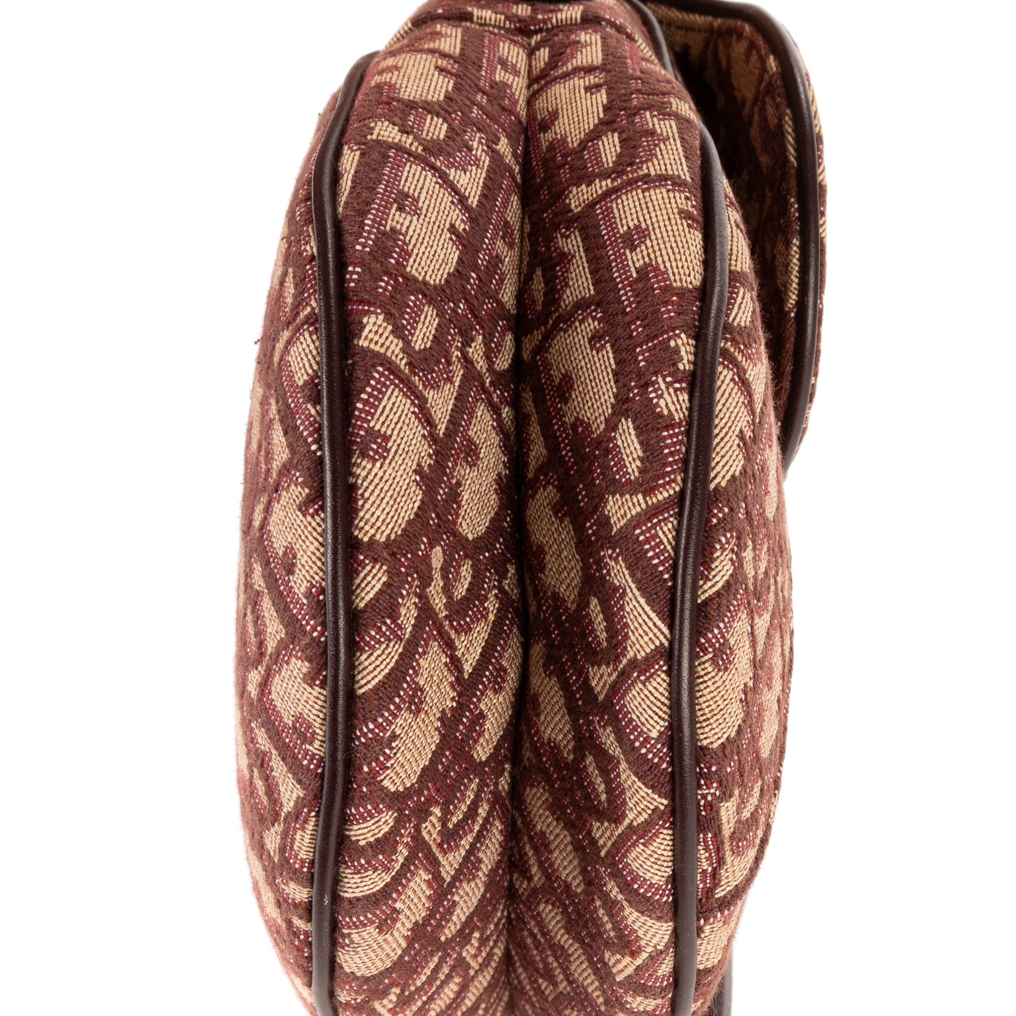 Sac bandoulière Saddle Oblique toile Diorissimo Oblique bordeaux