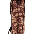 Sac bandoulière Saddle Oblique toile Diorissimo Oblique bordeaux