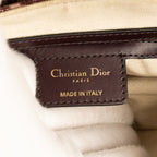Sac bandoulière Saddle Oblique toile Diorissimo Oblique bordeaux