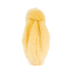 Handbag Mini Jodie Knot Hobo Yellow Shearling Wool