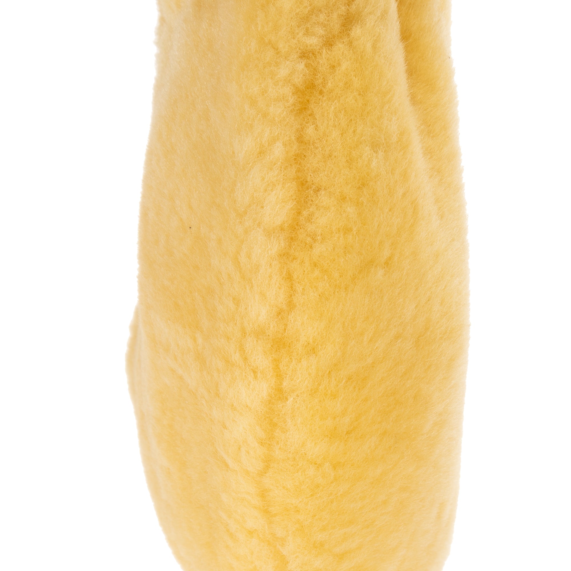Handbag Mini Jodie Knot Hobo Yellow Shearling Wool