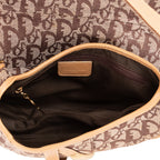 Bolso de hombro Saddle Oblique Lona Oblique marrón Diorissimo