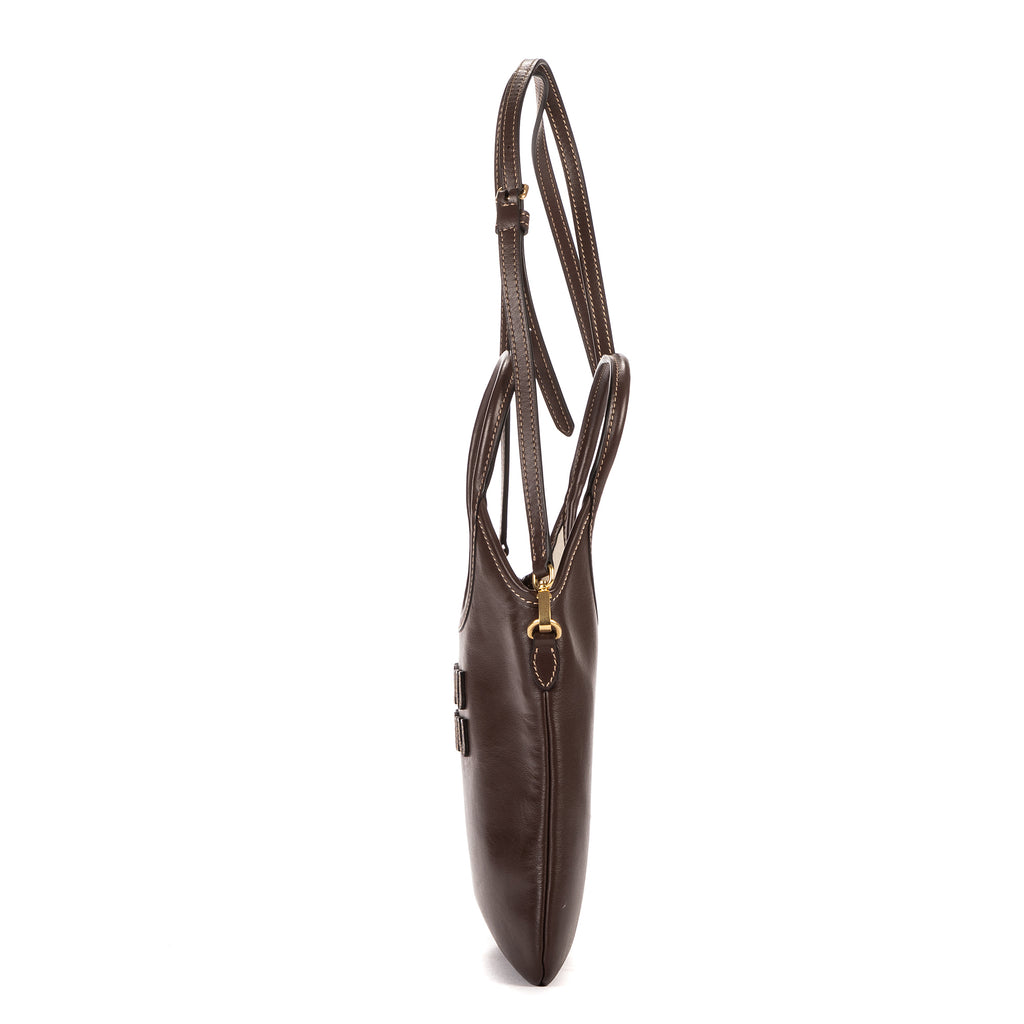 Miu Miu - Cabas Ivy - Marron foncé