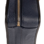 Shoulder Bag Ltd. Ed. Filigree Vanity Case Navy Caviar Leather