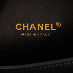 Shoulder Bag Ltd. Ed. Filigree Vanity Case Navy Caviar Leather
