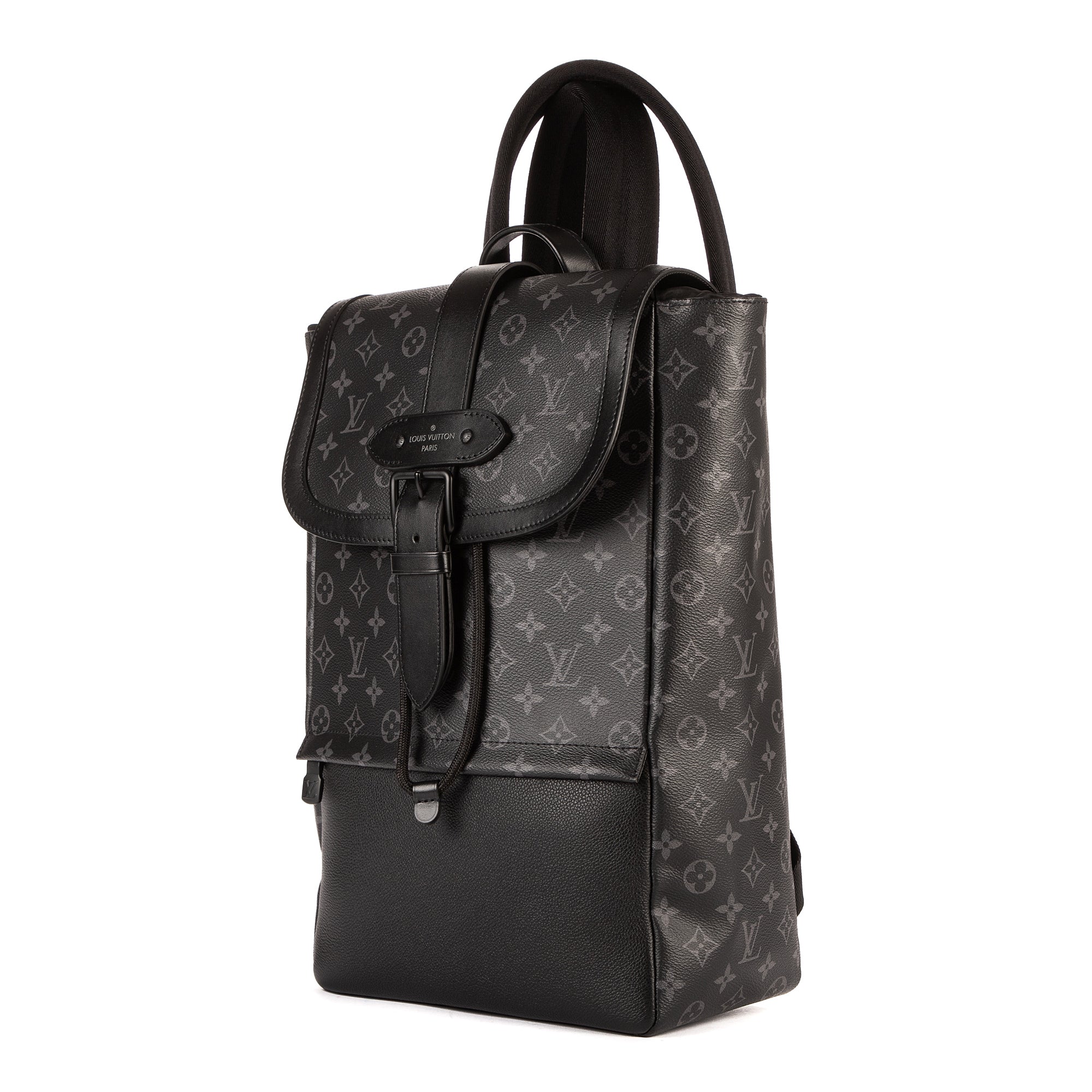Sac à dos Nouveau Saumur Gris Monogram Eclipse