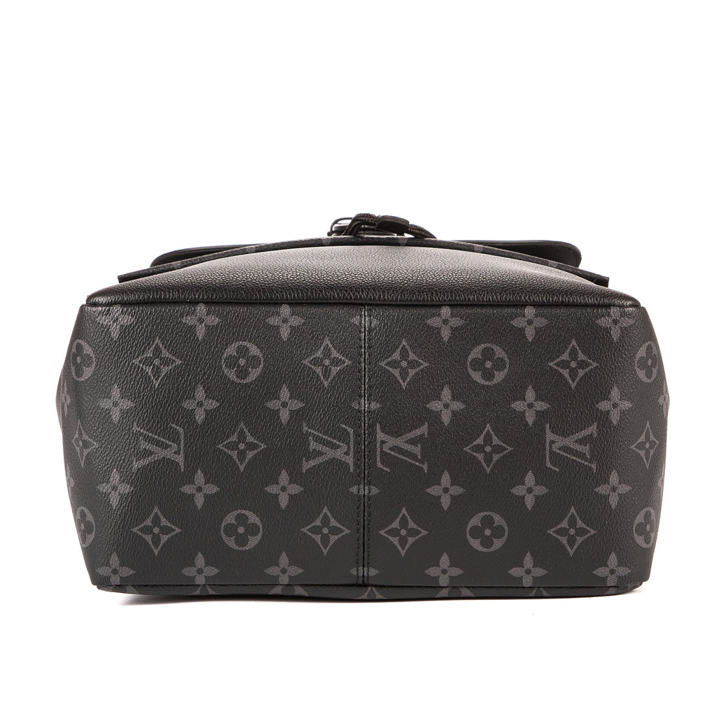 Mochila New Saumur Backpack Gris Monogram Eclipse