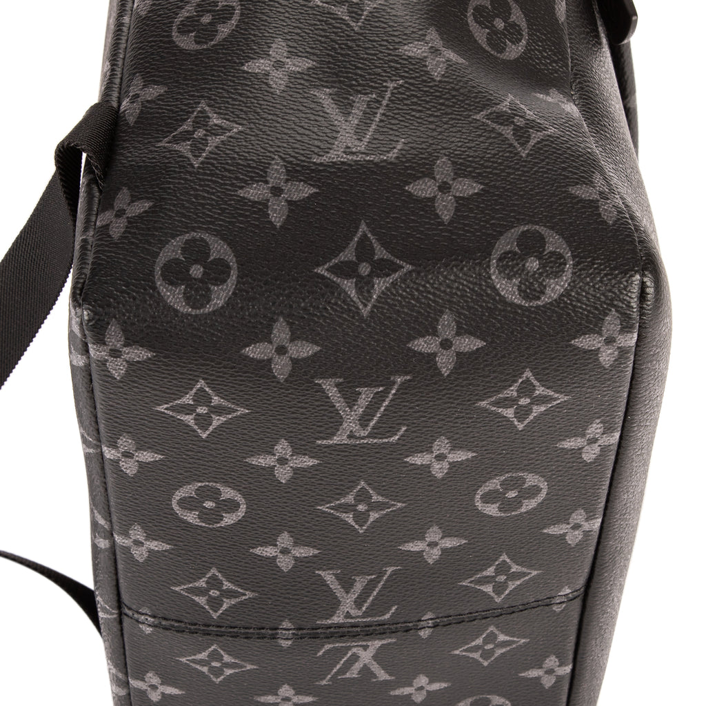 Mochila New Saumur Backpack Gris Monogram Eclipse