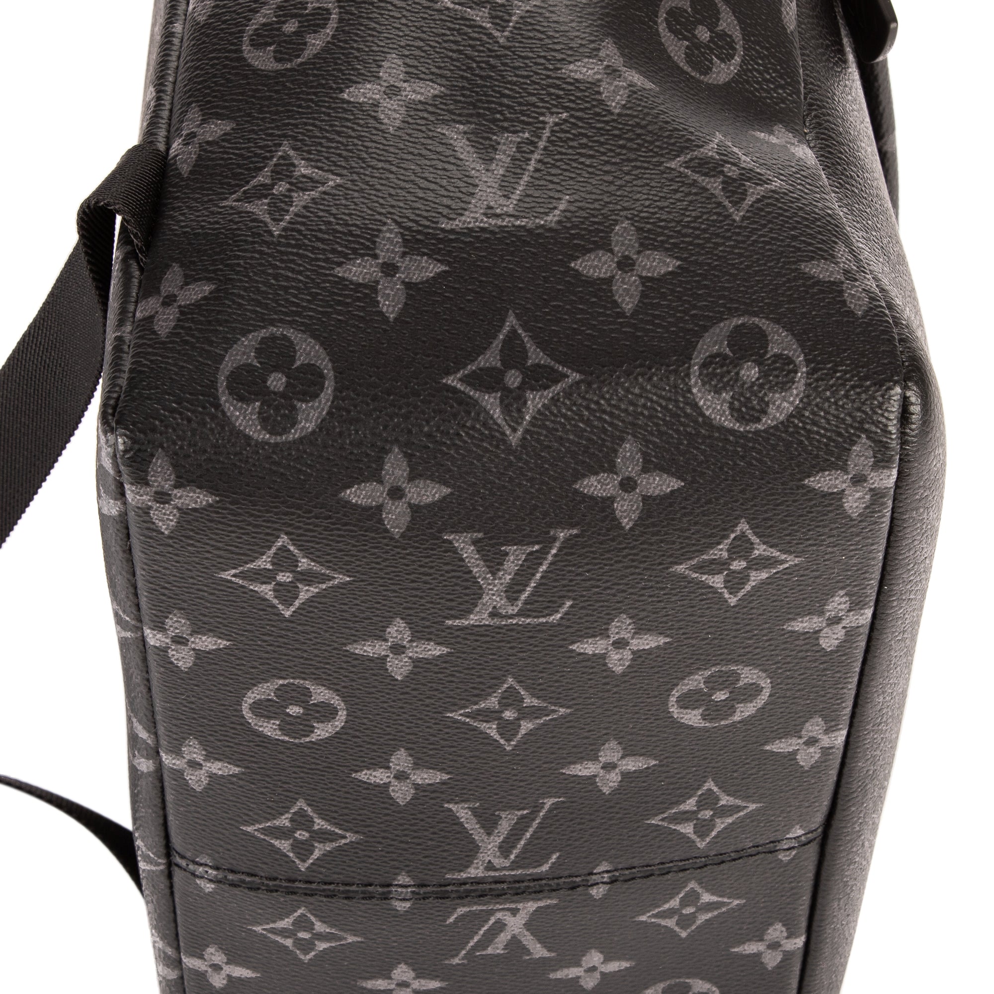 Mochila New Saumur Backpack Gris Monogram Eclipse
