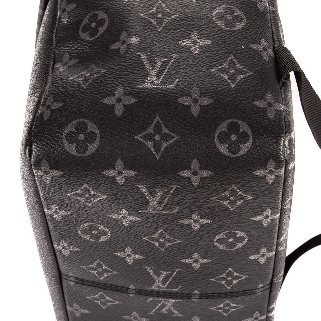 Mochila New Saumur Backpack Gris Monogram Eclipse