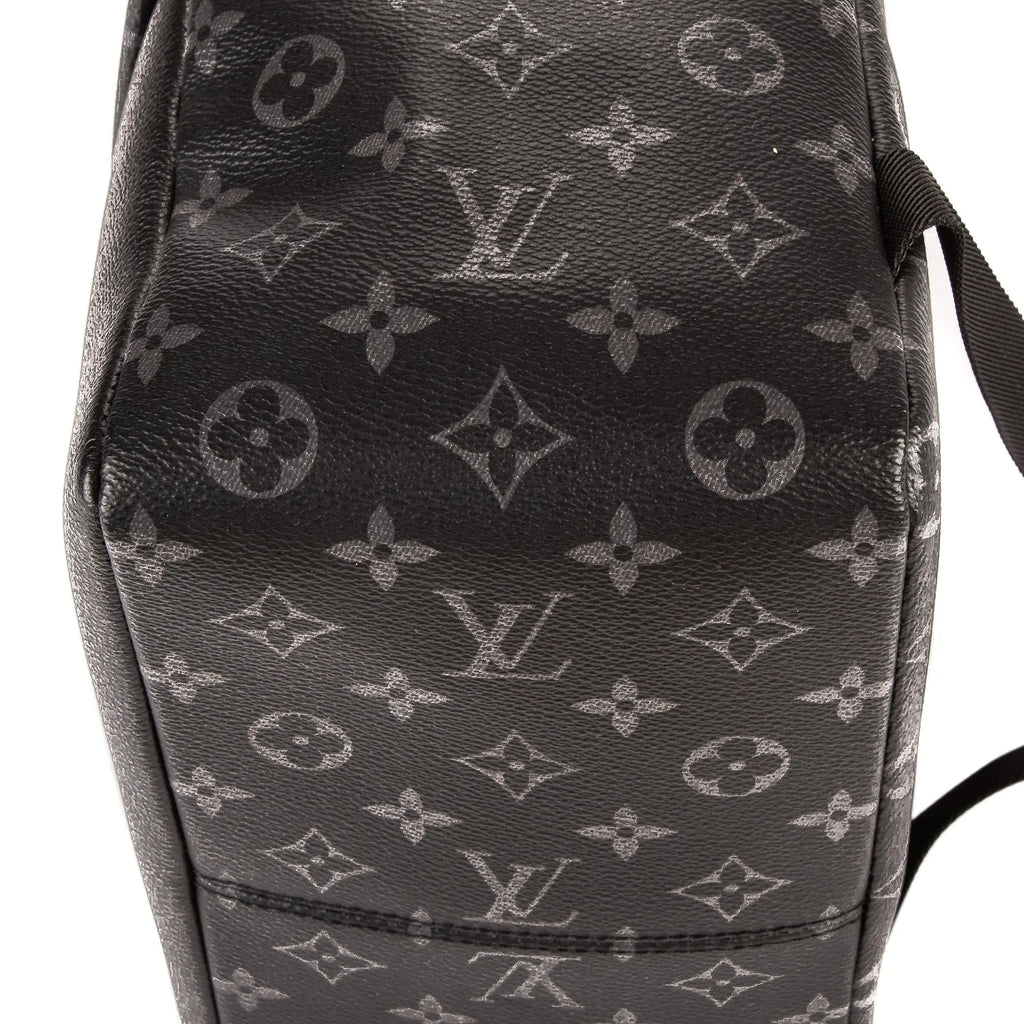 Mochila New Saumur Backpack Gris Monogram Eclipse