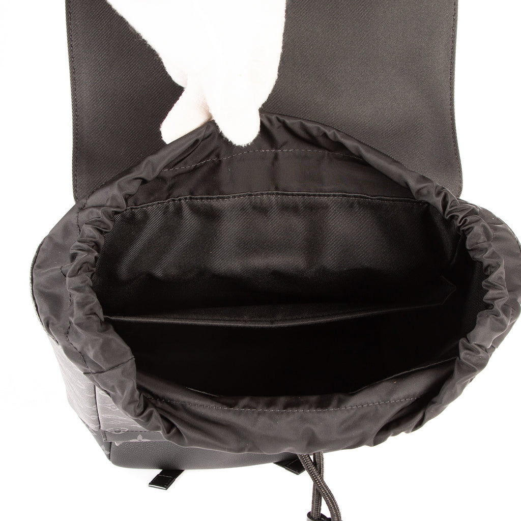 Mochila New Saumur Backpack Gris Monogram Eclipse