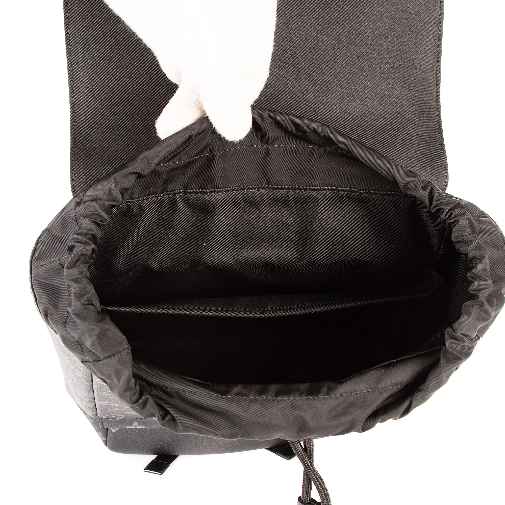 Mochila New Saumur Backpack Gris Monogram Eclipse