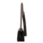 Bolso de Mano Pieza Única Niño Piel de Galuchat Mini Negra