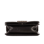 Bolso de Mano Pieza Única Niño Piel de Galuchat Mini Negra