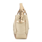 Sac porté épaule Anagram Tote Toile Beige