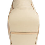 Bolso de hombro Anagram Tote Lona beige