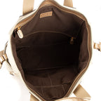 Sac porté épaule Anagram Tote Toile Beige