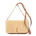 Bolso de Hombro Loulou Shearling Pochette Mini Beige Shearling