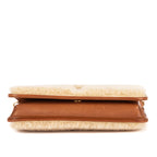 Bolso de Hombro Loulou Shearling Pochette Mini Beige Shearling