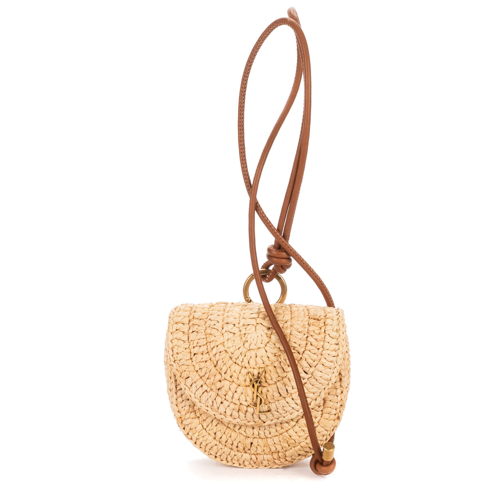 Crossbody Raffia Mini Round Crossbody Beige Spiral Embellishment Raffia