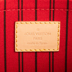 Estuche Neverfull Pochette Lona Monogram Marrón