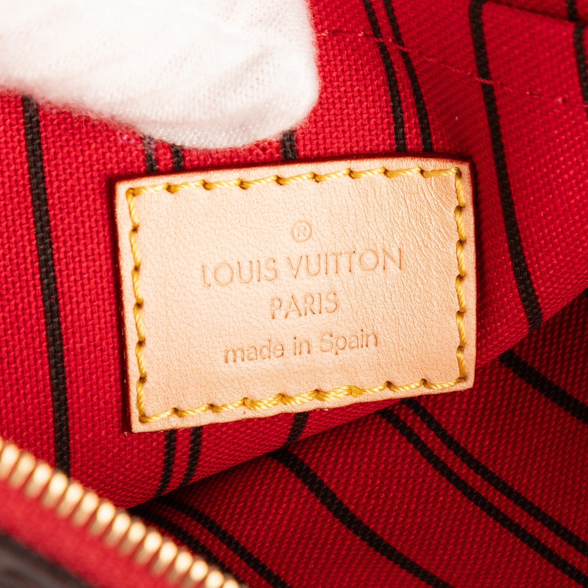 Estuche Neverfull Pochette Lona Monogram Marrón