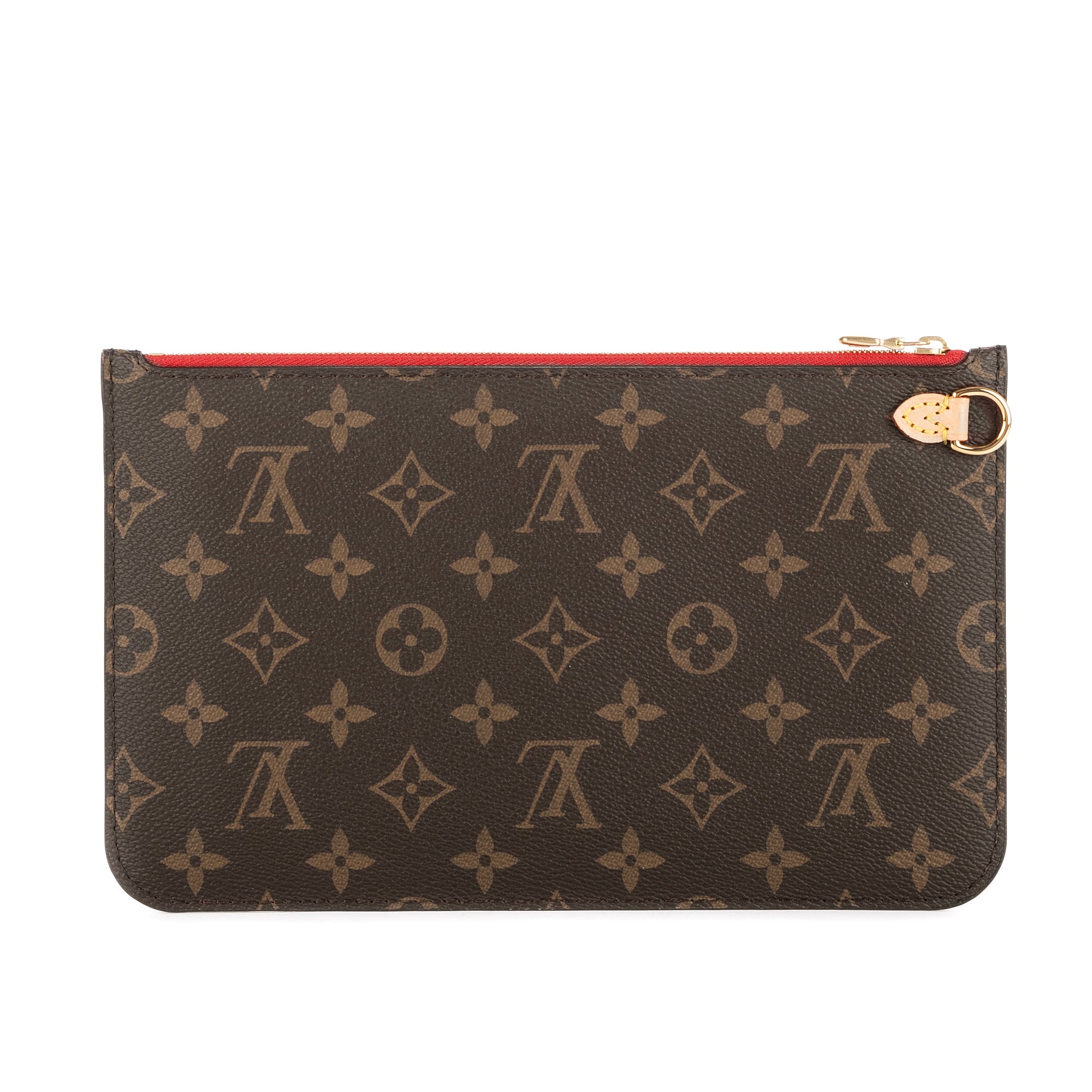Pouch Neverfull Pochette Brown Monogram Canvas