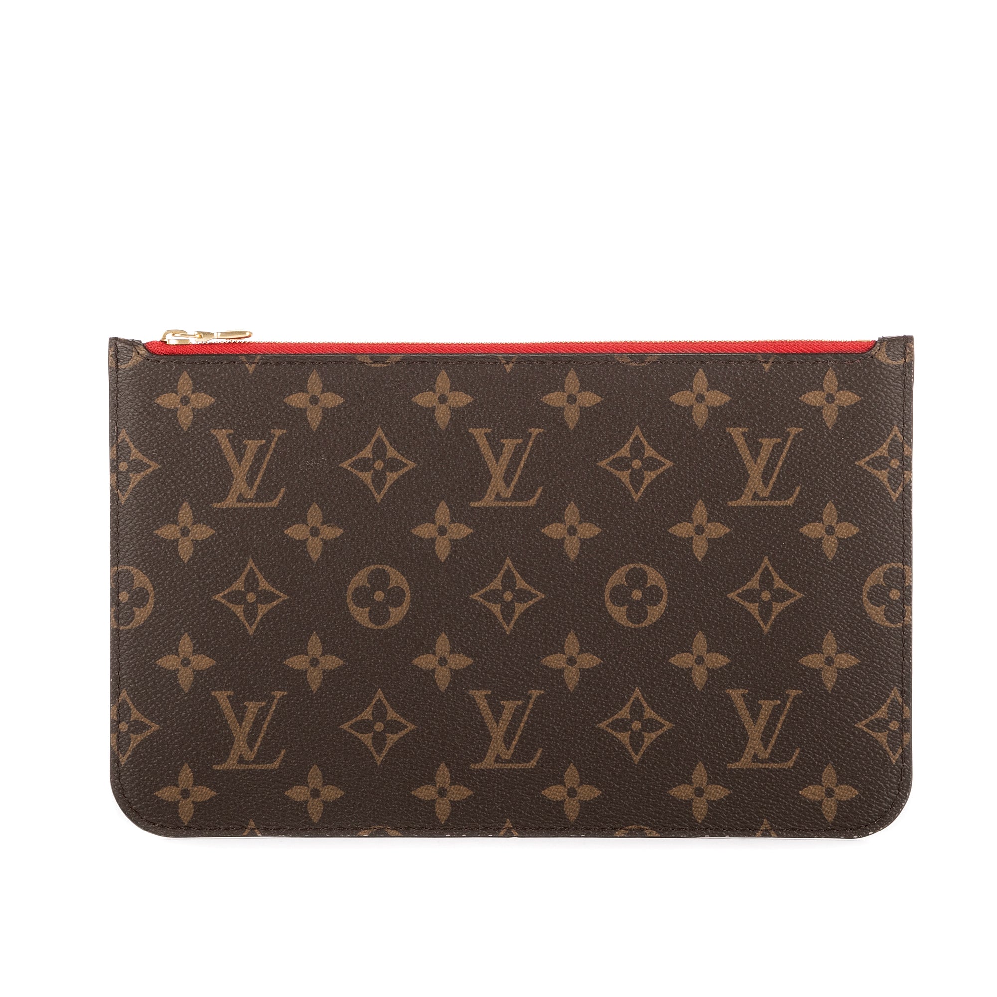 Pochette Neverfull Toile Monogram Marron