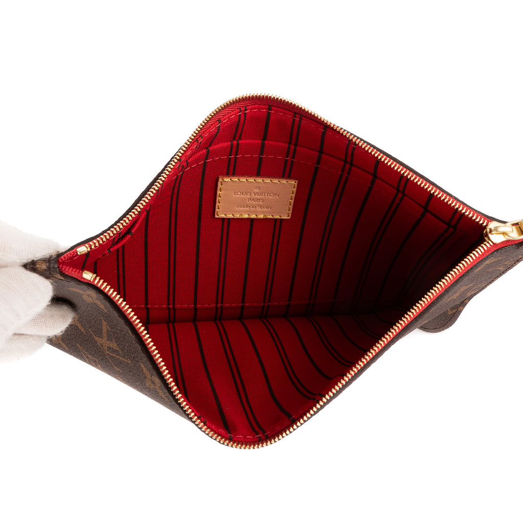 Pochette amovible en toile Monogram marron pour Neverfull
