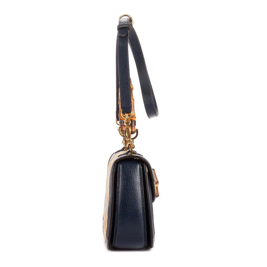 Gucci - Bambou Kaléidoscope - Bleu marine/Multicolore