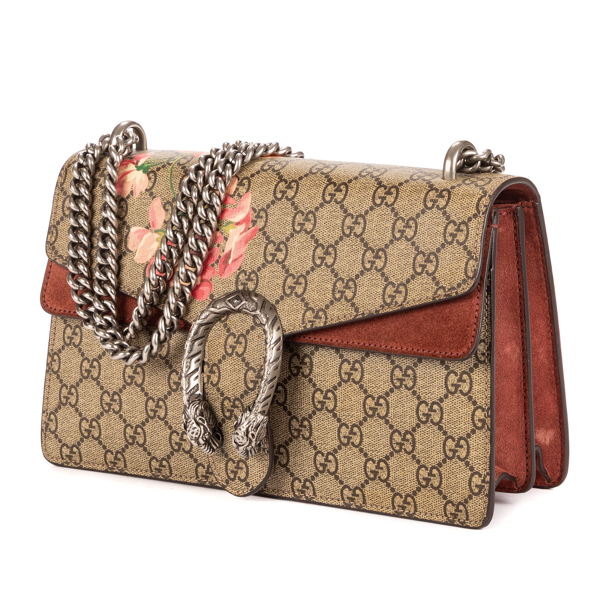 Shoulder Bag Blooms Dionysus Small Beige Blooms Supreme Coated Canvas