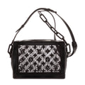 Bolso de hombro Soft Trunk Malla Colección 2019 Monograma bordado negro