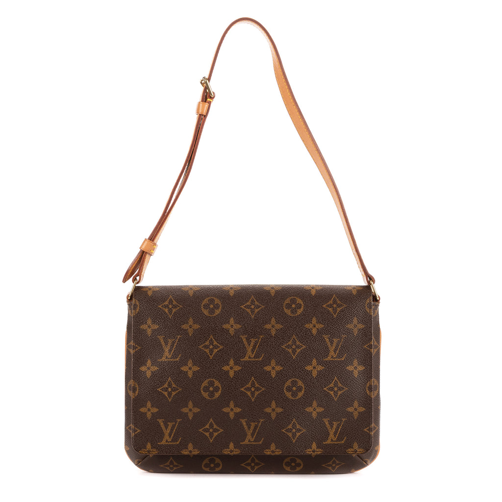 Bandolera Musette Tango Lona Monogram Marrón