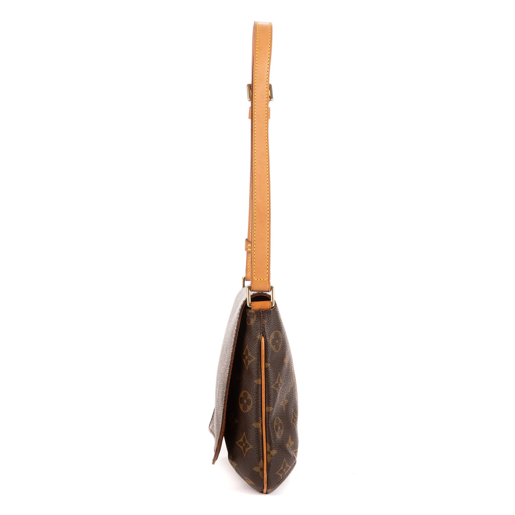 Bandolera Musette Tango Lona Monogram Marrón