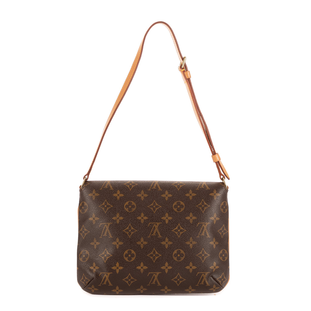 Bandolera Musette Tango Lona Monogram Marrón